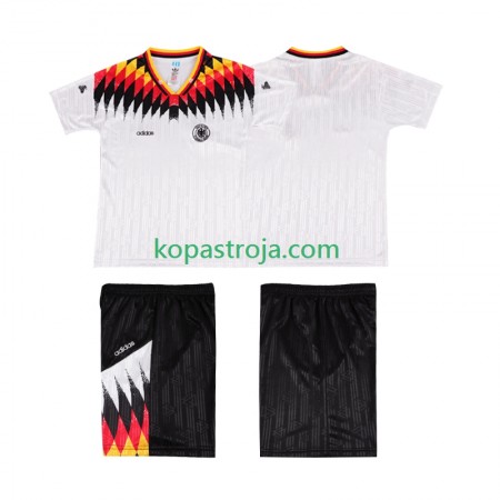Billiga Fotbollströjor Tyskland Retro Barn Hemma tröja 1994 Kortärmad